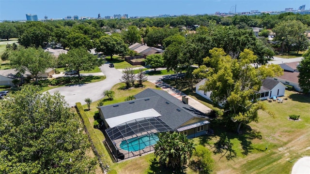 7655 Persian Ct, Orlando, FL 32819 - drone / aerial view with a view of city