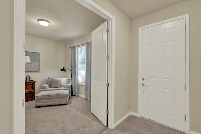 3259 Buoy Cir, Winter Garden, FL 34787 - living area with a textured ceiling and baseboards