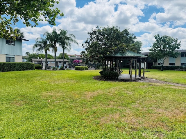 1695 Lee Rd Unit E214, Winter Park, FL 32789 - view of grassy yard featuring a gazebo