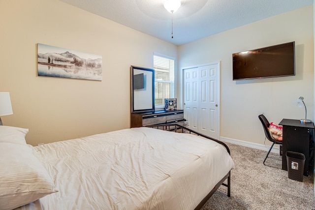 2331 Kennington Cv, Deland, FL 32724 - carpeted bedroom with a closet and baseboards