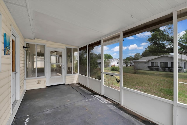 6366 SW 115th Street Rd, Ocala, FL 34476 - view of unfurnished sunroom