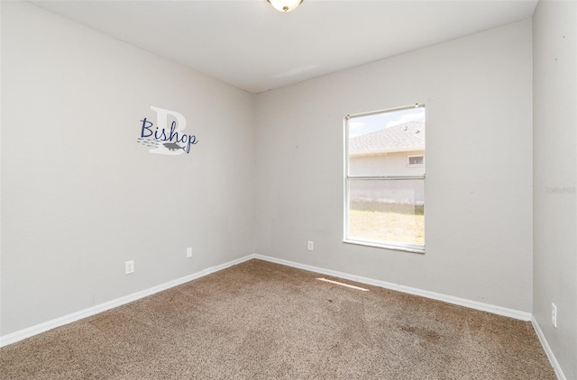 2174 Brubeck Rd, North Port, FL 34287 - spare room with baseboards and carpet flooring