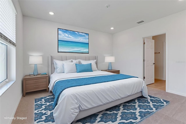 10008 Last Light Gln, Parrish, FL 34219 - bedroom featuring carpet and recessed lighting