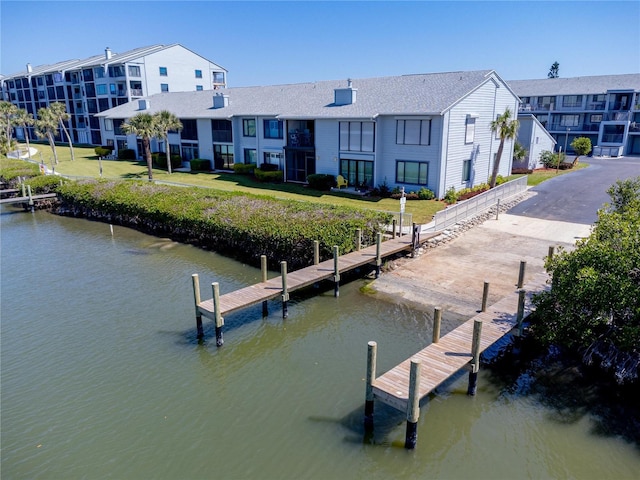 865 Ladyfish Ave Unit C104, New Smyrna Beach, FL 32169 - view of dock featuring a water view