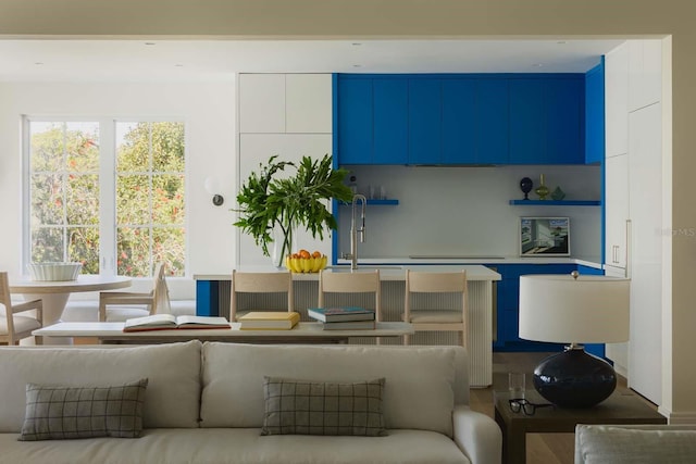 view of living area