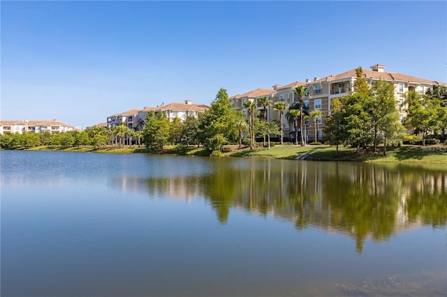 water view with a residential view