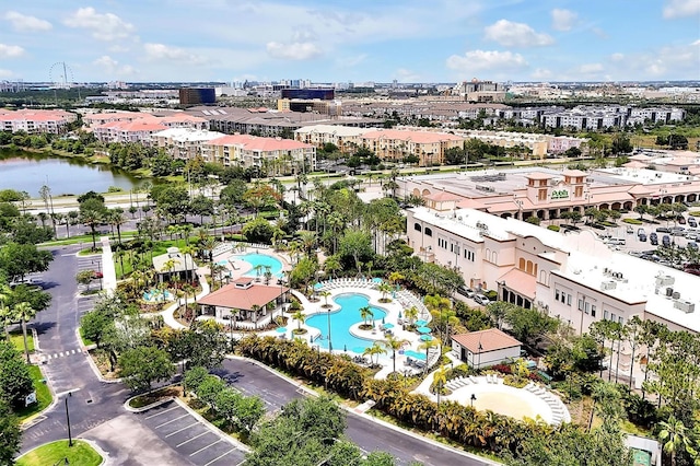 4126 Breakview Dr Unit 40901, Orlando, FL 32819 - view of urban area featuring a pool and a large body of water