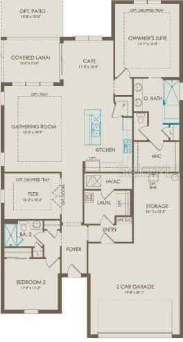 2717 Serenity Meadow Dr, Kissimmee, FL 34744 - floor plan