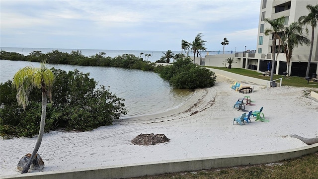 property view of water