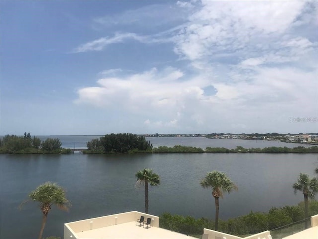 property view of water