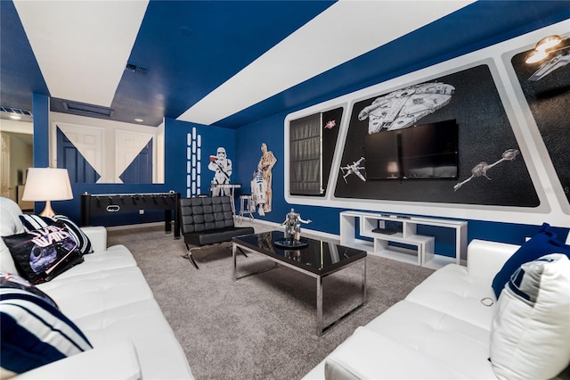 1781 Sawyer Palm Pl, Kissimmee, FL 34747 - carpeted living area featuring visible vents