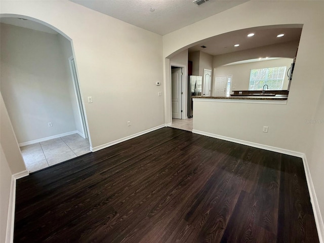 8271 Maritime Flag St Unit 125, Windermere, FL 34786 - interior space featuring recessed lighting, visible vents, baseboards, and wood finished floors