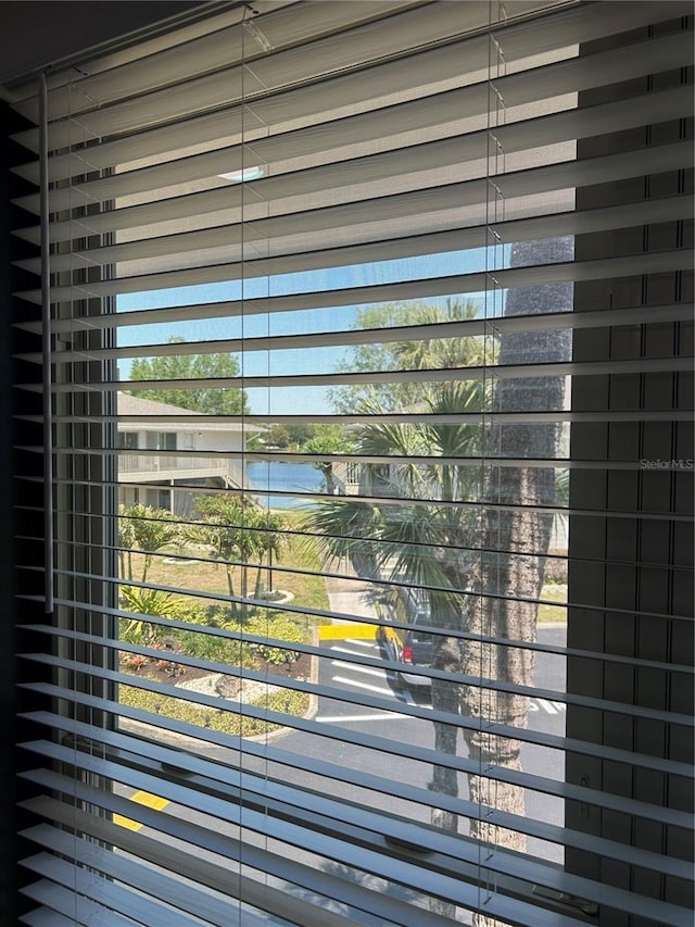 details featuring a water view
