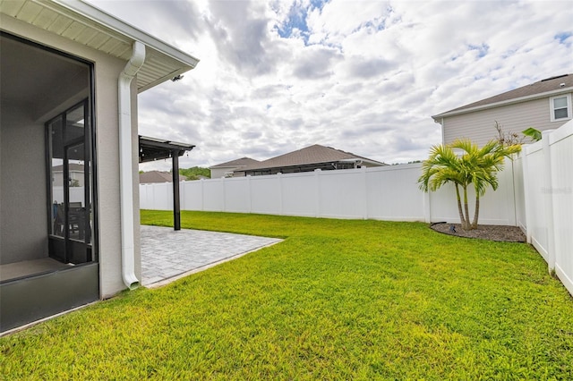 236 Pink Ibis Bnd, Saint Cloud, FL 34772 - view of yard with a patio area and a fenced backyard