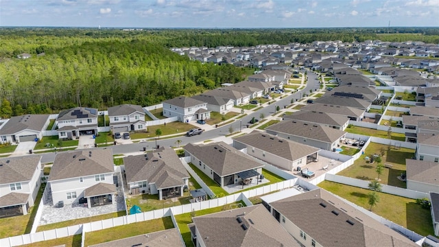236 Pink Ibis Bnd, Saint Cloud, FL 34772 - aerial view featuring a view of trees and a residential view