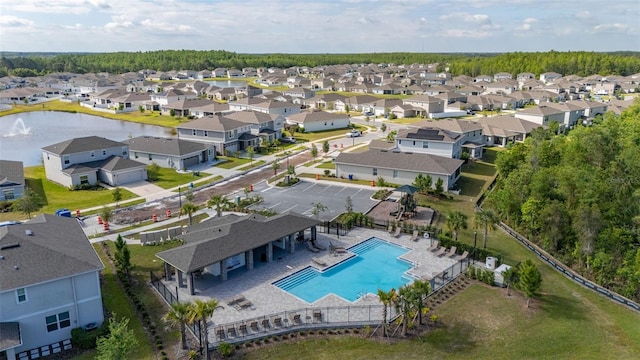 236 Pink Ibis Bnd, Saint Cloud, FL 34772 - bird's eye view featuring a residential view