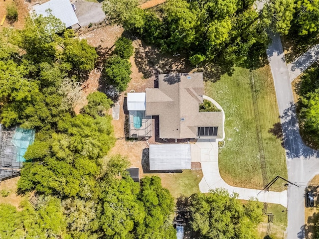 drone / aerial view