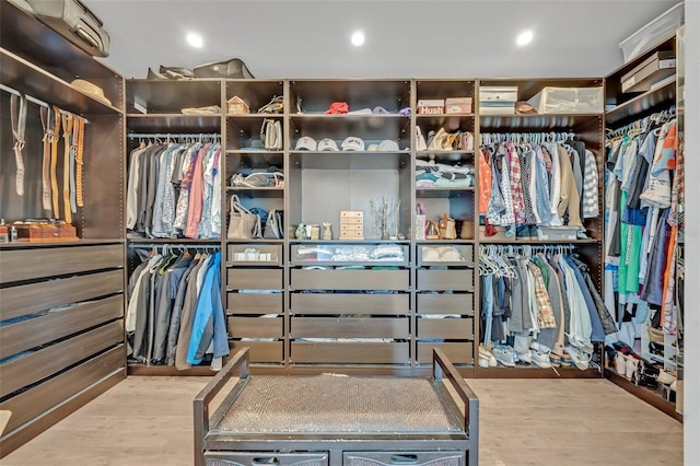 1661 Woodland Ave, Winter Park, FL 32789 - walk in closet with wood finished floors
