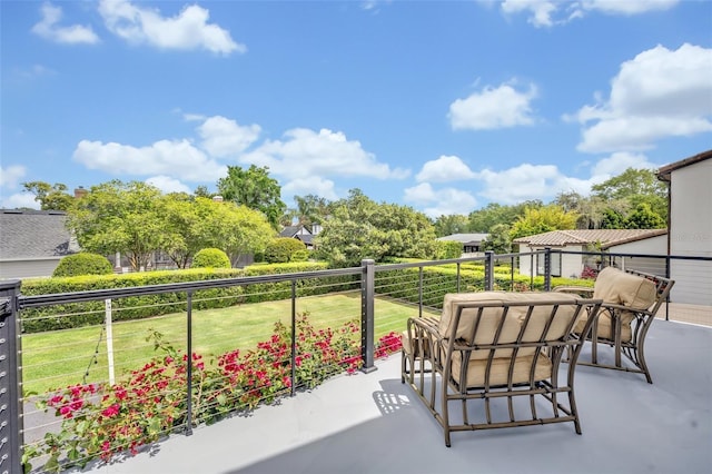 1661 Woodland Ave, Winter Park, FL 32789 - view of patio featuring a balcony