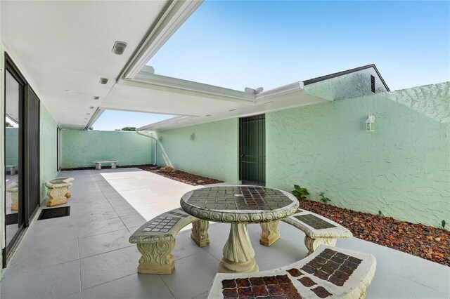 view of patio