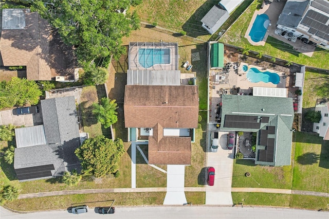 drone / aerial view