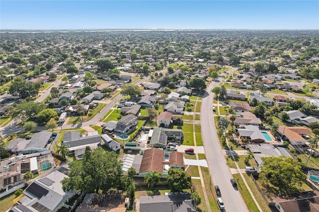 birds eye view of property featuring a residential view