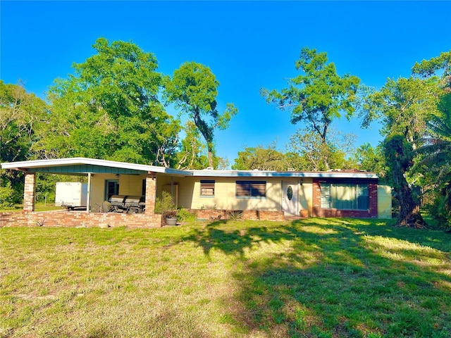 1221 Oak Haven Dr, Altamonte Springs, FL 32714 - back of house with a yard