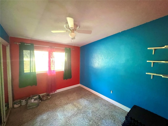 1221 Oak Haven Dr, Altamonte Springs, FL 32714 - empty room with baseboards and a ceiling fan