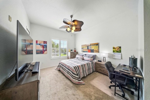 1845 Common Way Rd Unit 28-206, Orlando, FL 32814 - bedroom with carpet floors, a desk, and ceiling fan