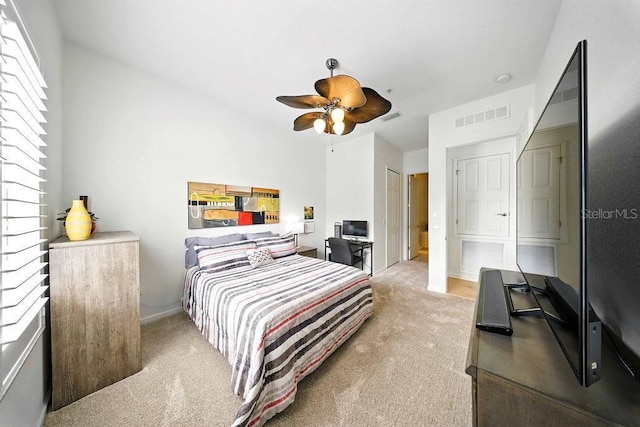 1845 Common Way Rd Unit 28-206, Orlando, FL 32814 - bedroom featuring carpet flooring, a ceiling fan, and a closet