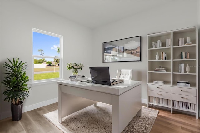 15823 SW 27th Avenue Rd, Ocala, FL 34473 - office space featuring baseboards and wood finished floors