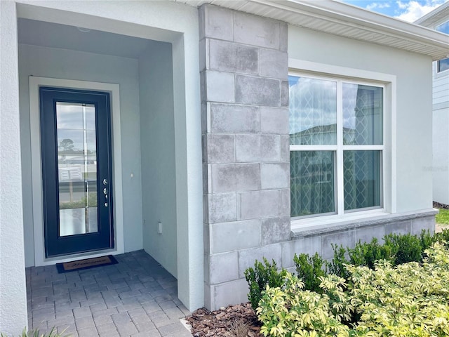 10275 Park Estates Ave, Orlando, FL 32836 - doorway to property with stucco siding
