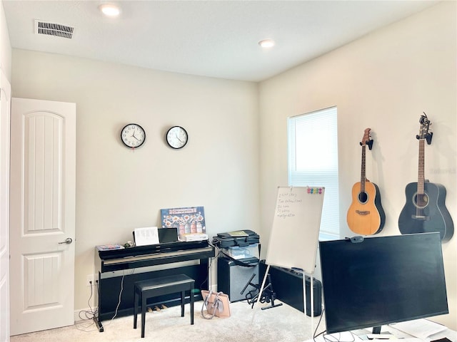 10275 Park Estates Ave, Orlando, FL 32836 - misc room featuring baseboards, carpet flooring, and visible vents