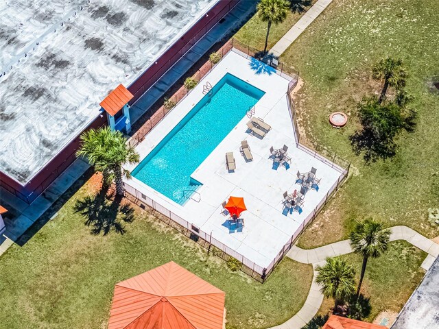 43420 Hwy 27 Unit 121, Davenport, FL 33837 - aerial view of a pool area
