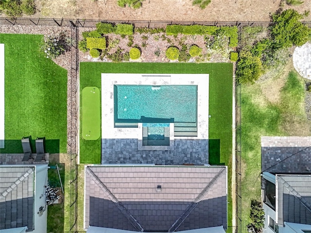 aerial view
