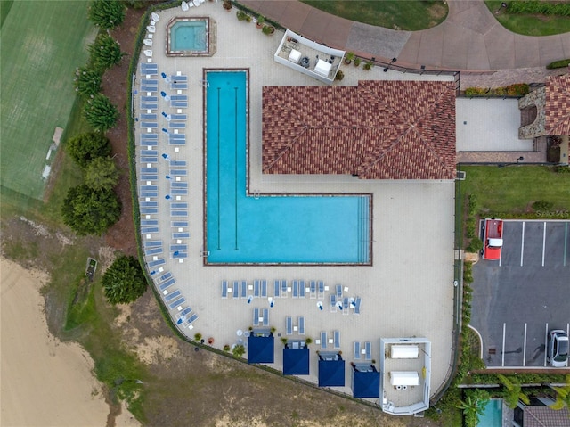 aerial view