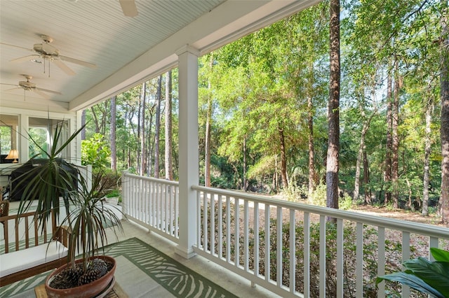 4000 Rouse Rd, Orlando, FL 32817 - sunroom with ceiling fan
