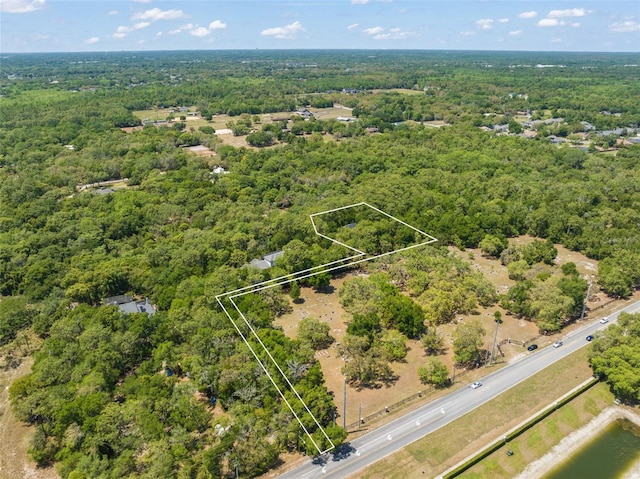 4000 Rouse Rd, Orlando, FL 32817 - birds eye view of property featuring a forest view