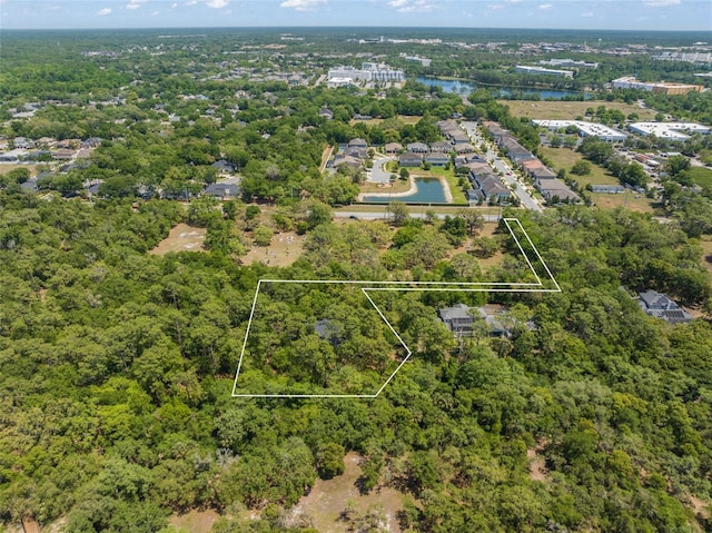 4000 Rouse Rd, Orlando, FL 32817 - bird's eye view featuring a water view and a view of trees