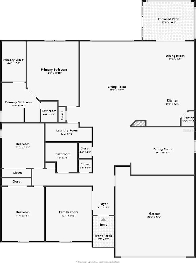 865 Bay Bridge Cir, Apopka, FL 32703 - room layout