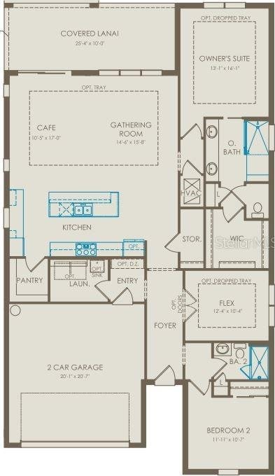 2725 Serenity Meadow Dr, Kissimmee, FL 34744 - floor plan