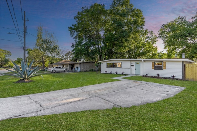 2716 Herrick Dr, Jacksonville, FL 32211 - single story home featuring fence and a front yard