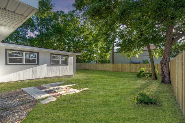 2716 Herrick Dr, Jacksonville, FL 32211 - view of yard with a fenced backyard