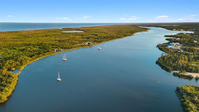9277 St Paul Dr, Port Charlotte, FL 33981 - drone / aerial view of a large body of water