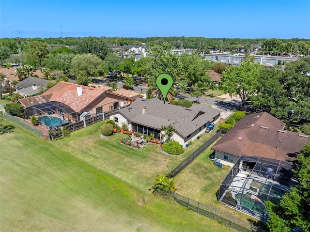 1139 Fairway Dr, Winter Park, FL 32792 - aerial perspective of suburban area