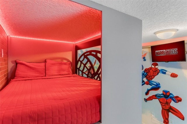 8814 Geneve Ct, Kissimmee, FL 34747 - bedroom featuring a textured ceiling