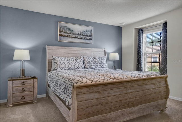 8814 Geneve Ct, Kissimmee, FL 34747 - bedroom with baseboards, a textured ceiling, and carpet flooring