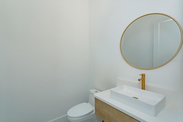 16825 Bolsena Dr, Montverde, FL 34756 - half bath featuring vanity and toilet