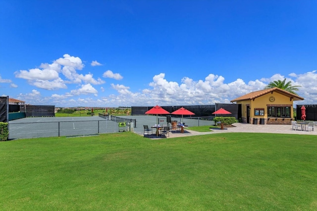 16825 Bolsena Dr, Montverde, FL 34756 - view of yard featuring a patio area
