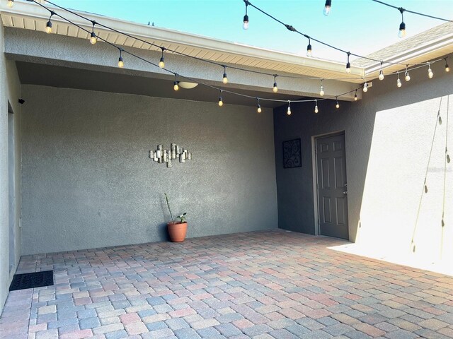 exterior space with visible vents